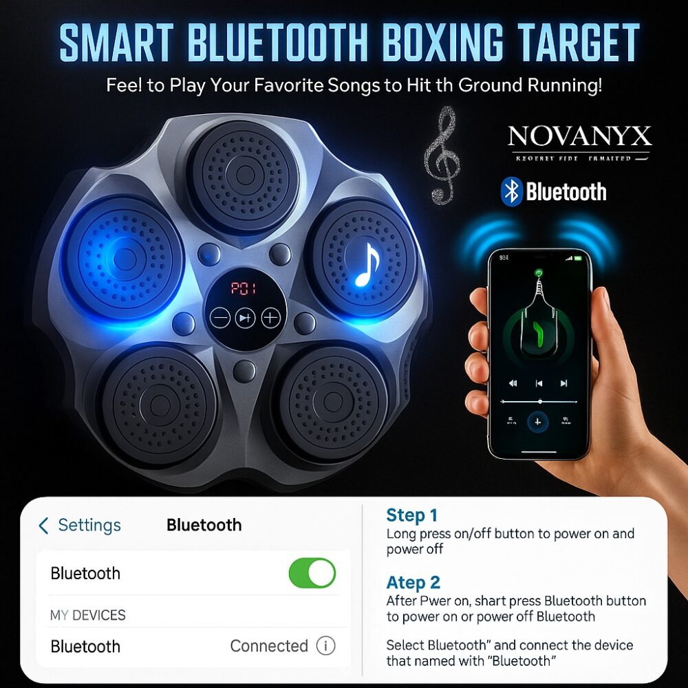 NOVANYX Music Boxing Machine Wall Mounted - Image 4