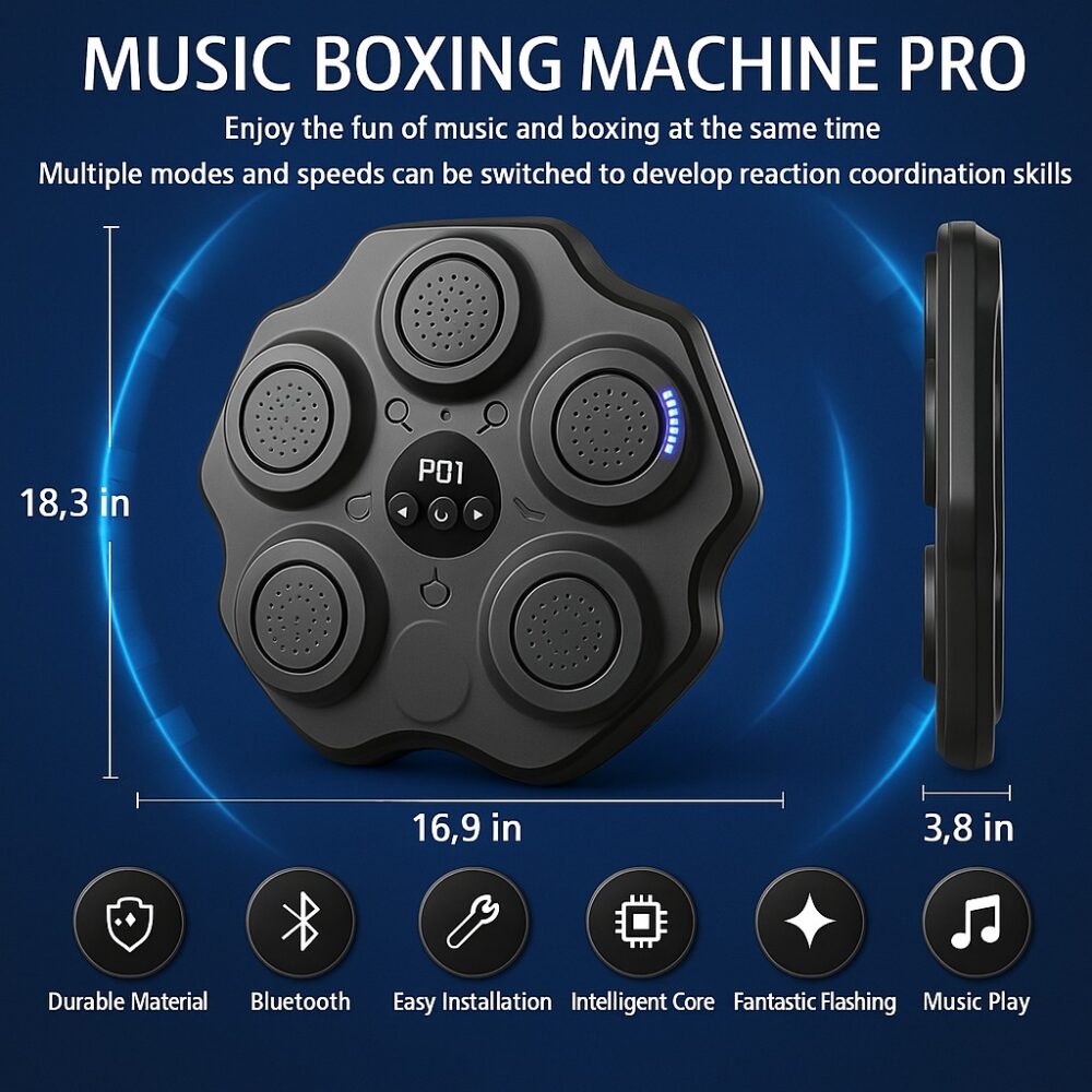 NOVANYX Music Boxing Machine Wall Mounted - Image 5